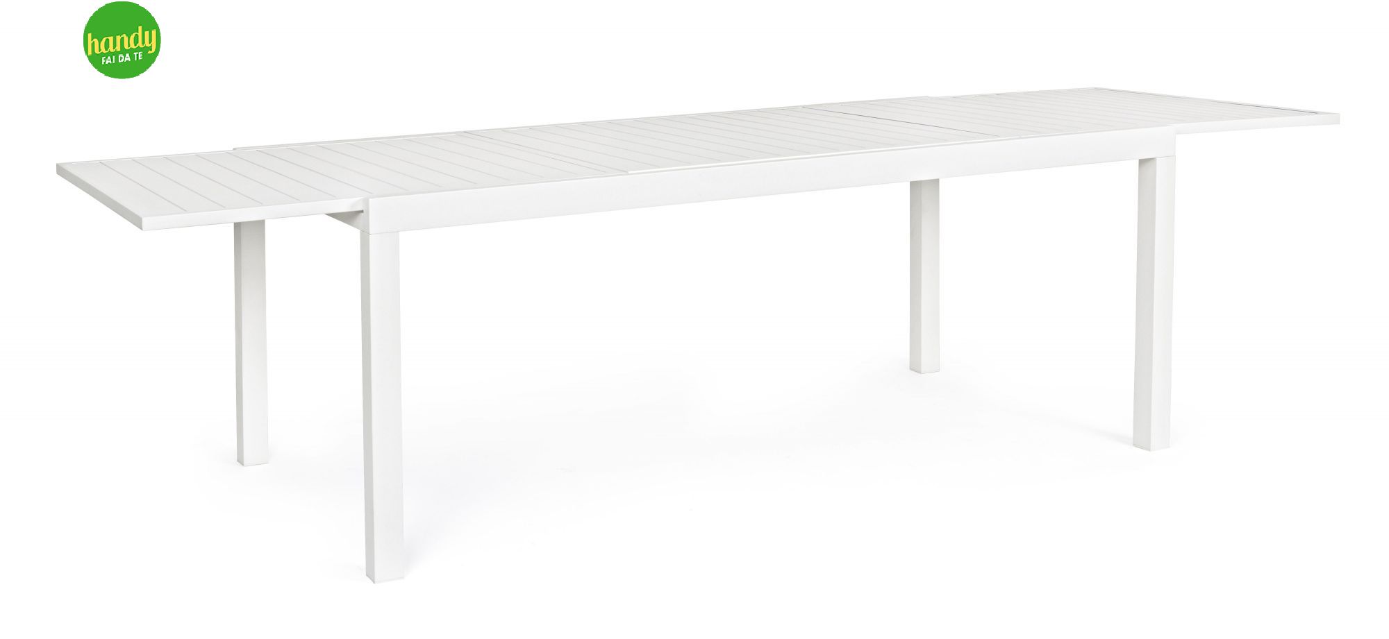 Tavolo bizzotto hilde allungabile 200/300cm bianco